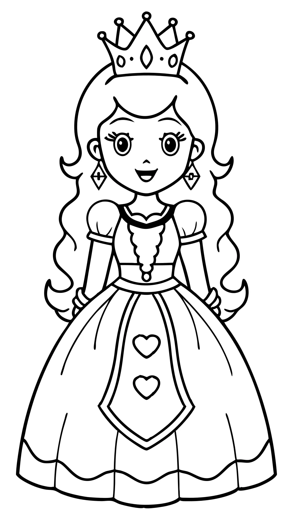 princess printable coloring pages